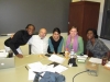 Agatha O, Frank S, Nina S, Katie F, and Desiree B at Interviews 2014